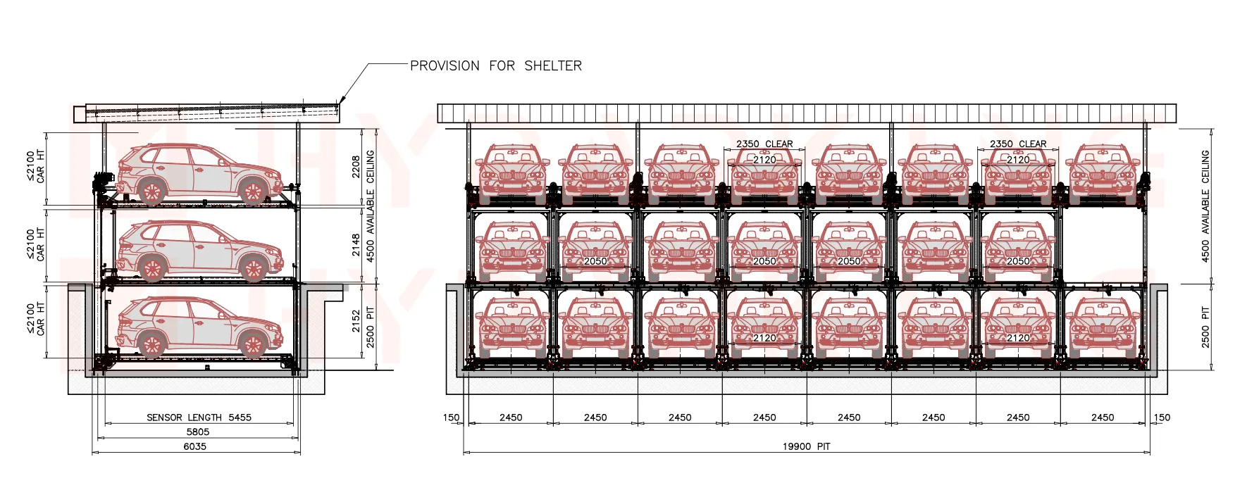 PSH engineering drawing