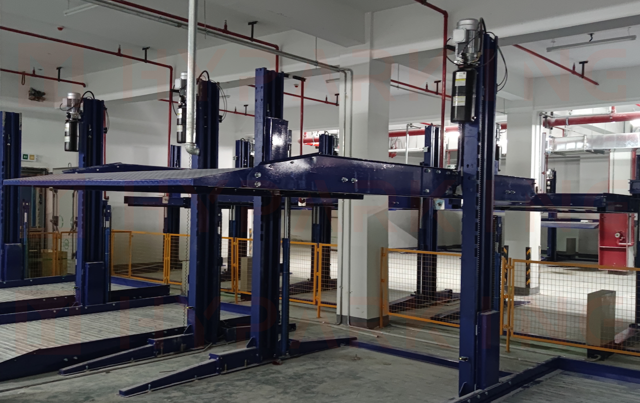 PJS Dual Post · Basement Garage